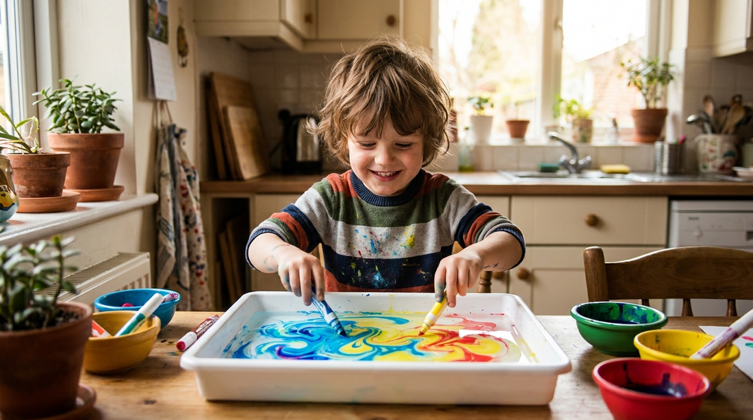 5 kreative Ideen mit dem Aquamaler für Kinder ab 3 Jahren