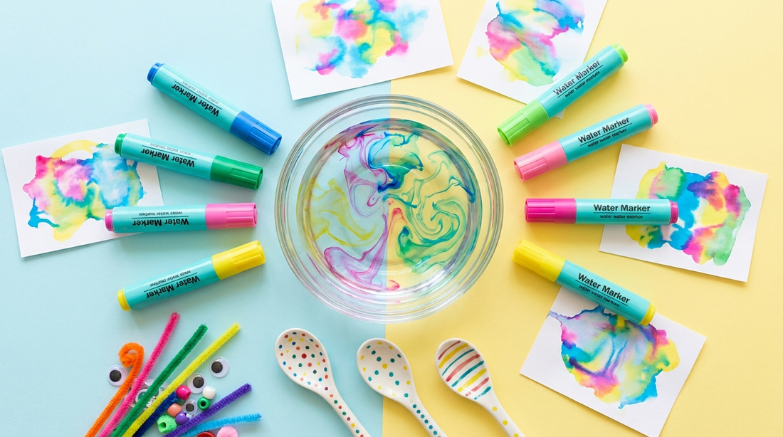 5 kreative Ideen mit Aquamalern